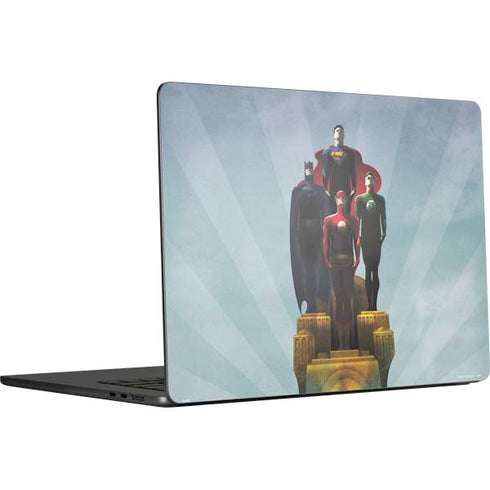 Justice League Standing Pose Team MacBook Air 15 in (2023) Skin