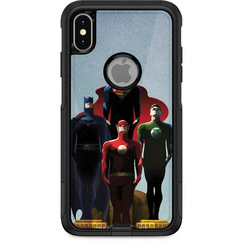 Justice League Standing Pose Team Otterbox Commuter iPhone Skin