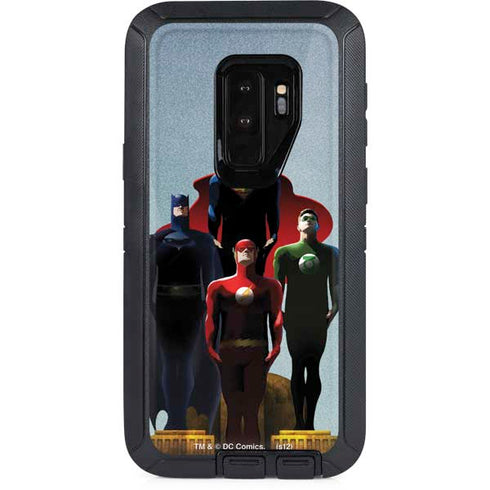Justice League Standing Pose Team Otterbox Defender Galaxy Skin