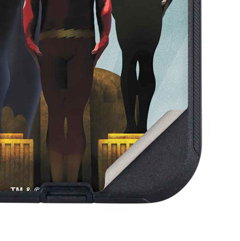 Justice League Standing Pose Team Otterbox Defender iPhone Skin