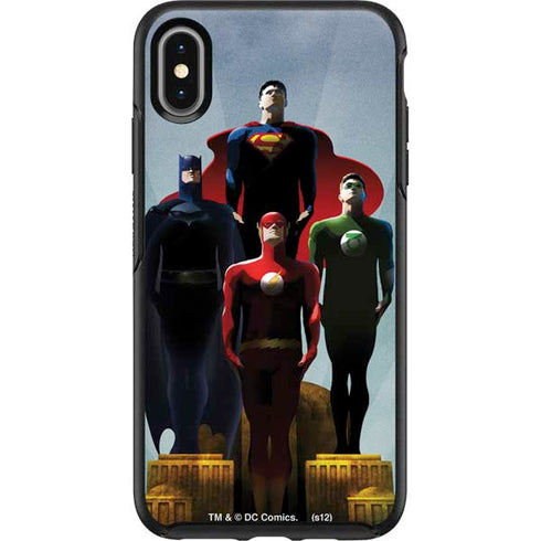 Justice League Standing Pose Team Otterbox Symmetry iPhone Skin