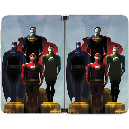 Justice League Standing Pose Team Surface Duo Skin