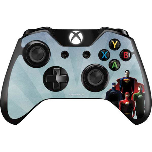 Justice League Standing Pose Team Xbox One Controller Skin