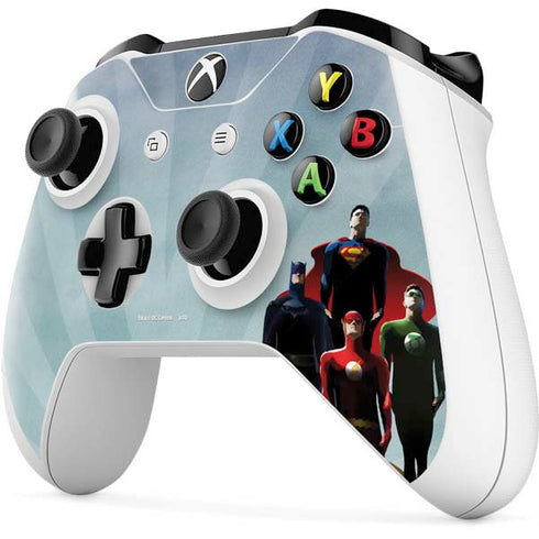 Justice League Standing Pose Team Xbox One S Controller Skin