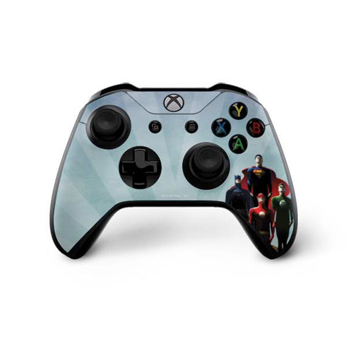 Justice League Standing Pose Team Xbox One X Controller Skin