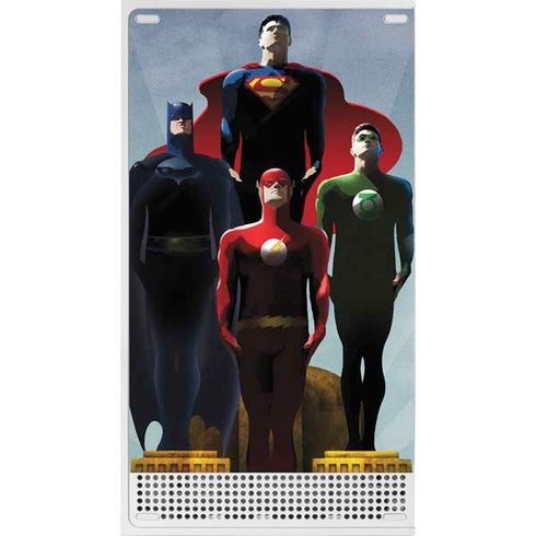 Justice League Standing Pose Team Xbox Series S Console Skin