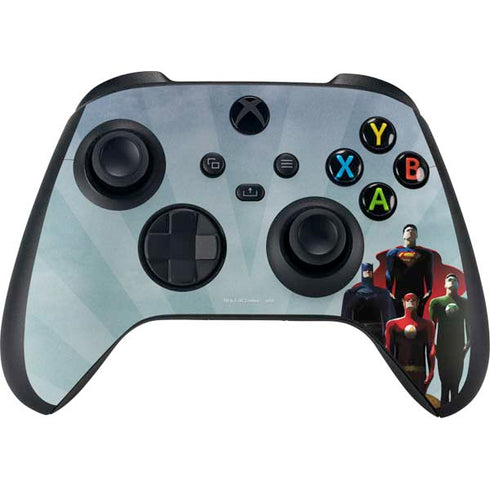 Justice League Standing Pose Team Xbox Series X Controller Skin