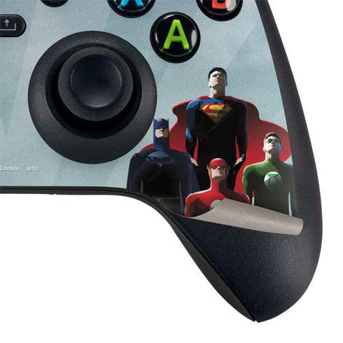 Justice League Standing Pose Team Xbox Series X Controller Skin