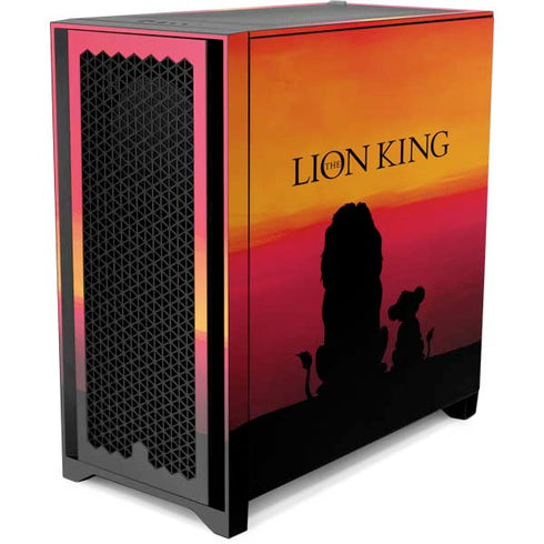 Disney The Lion King Movie Poster Art Corsair 4000D Tempered Glass Mid-Tower ATX Case Skin