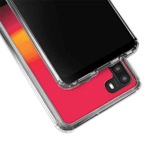 Disney The Lion King Movie Poster Art Galaxy A21 Clear Case