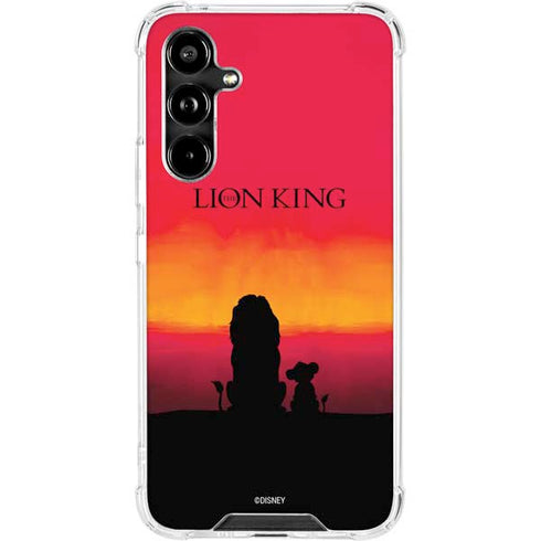Disney The Lion King Movie Poster Art Galaxy A54 5G Clear Case