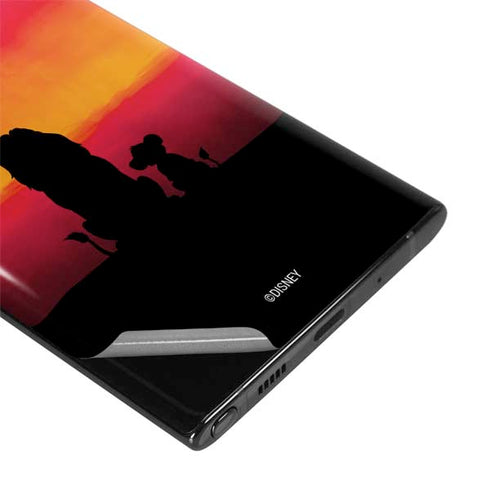 Disney The Lion King Movie Poster Art Galaxy Note 10 Plus Skin
