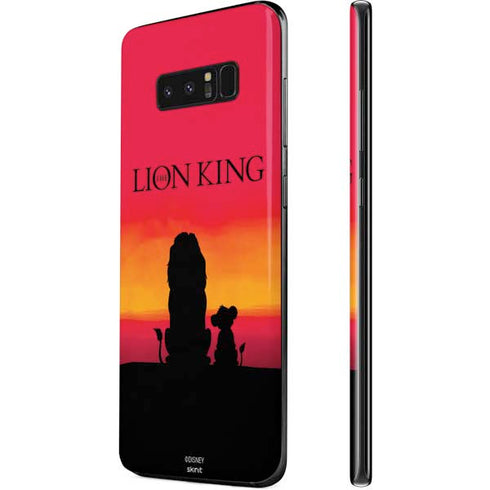 Disney The Lion King Movie Poster Art Galaxy Note 8 Skin