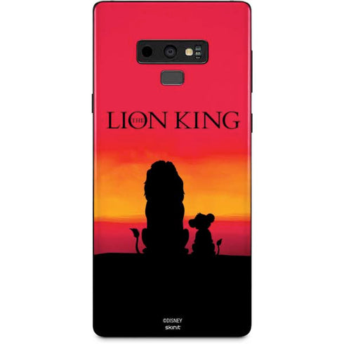 Disney The Lion King Movie Poster Art Galaxy Note 9 Skin