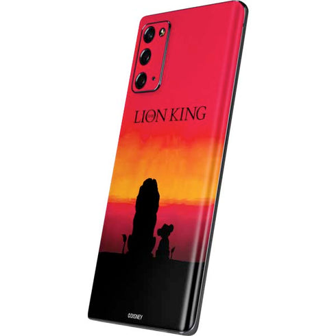 Disney The Lion King Movie Poster Art Galaxy Note20 5G Skin