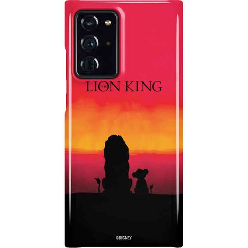 Disney The Lion King Movie Poster Art Galaxy Note20 Ultra 5G Lite Case