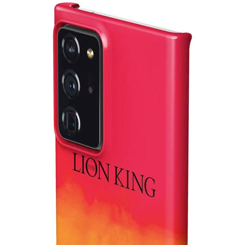Disney The Lion King Movie Poster Art Galaxy Note20 Ultra 5G Lite Case