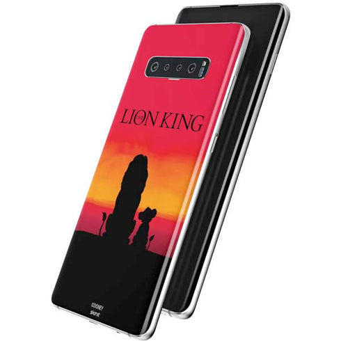 Disney The Lion King Movie Poster Art Galaxy S10 Skin