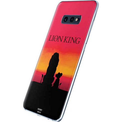 Disney The Lion King Movie Poster Art Galaxy S10e Skin