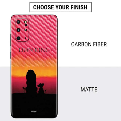 Disney The Lion King Movie Poster Art Galaxy S20 Plus Skin