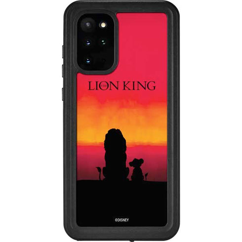 Disney The Lion King Movie Poster Art Galaxy S20 Plus Waterproof Case