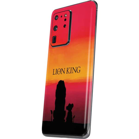 Disney The Lion King Movie Poster Art Galaxy S20 Ultra 5G Skin