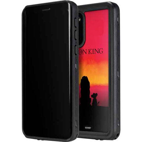 Disney The Lion King Movie Poster Art Galaxy S20 Waterproof Case