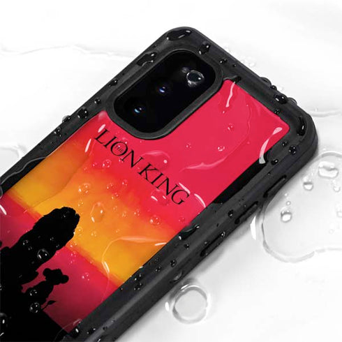Disney The Lion King Movie Poster Art Galaxy S20 Waterproof Case
