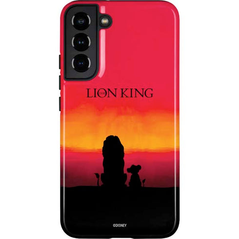 Disney The Lion King Movie Poster Art Galaxy S22 Plus Pro Case