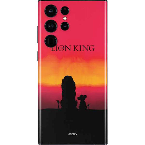 Disney The Lion King Movie Poster Art Galaxy S22 Ultra Skin