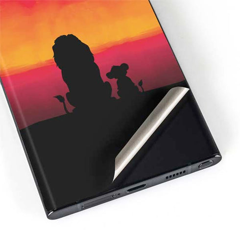 Disney The Lion King Movie Poster Art Galaxy S22 Ultra Skin