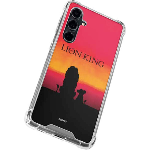 Disney The Lion King Movie Poster Art Galaxy S23 FE Clear Case