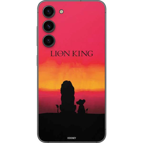 Disney The Lion King Movie Poster Art Galaxy S23 Plus Skin