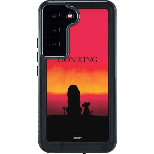 Disney The Lion King Movie Poster Art Galaxy S23 Waterproof Case