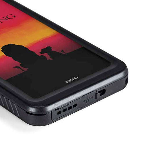 Disney The Lion King Movie Poster Art Galaxy S23 Waterproof Case