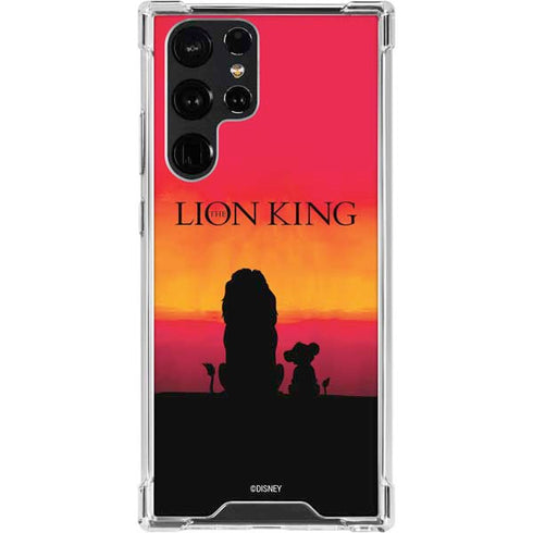 Disney The Lion King Movie Poster Art Galaxy S24 Ultra Clear Case