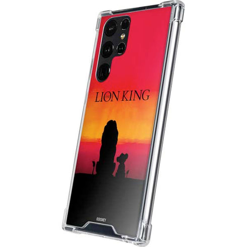 Disney The Lion King Movie Poster Art Galaxy S24 Ultra Clear Case