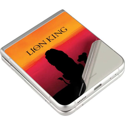 Disney The Lion King Movie Poster Art Galaxy Z Flip3 5G Skin