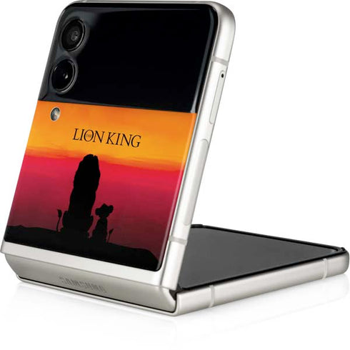 Disney The Lion King Movie Poster Art Galaxy Z Flip3 5G Skin