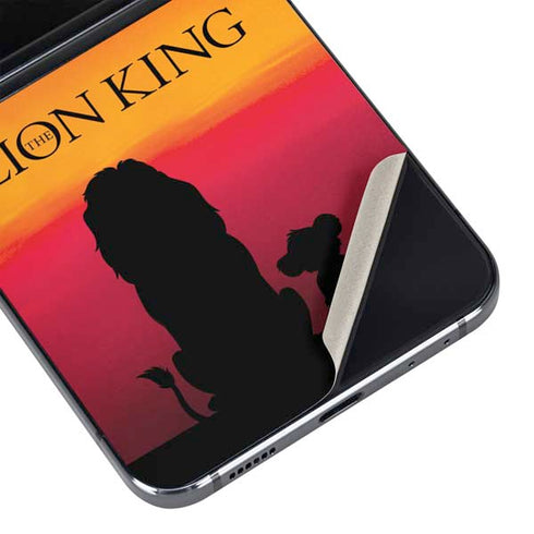 Disney The Lion King Movie Poster Art Galaxy Z Flip5 5G Skin