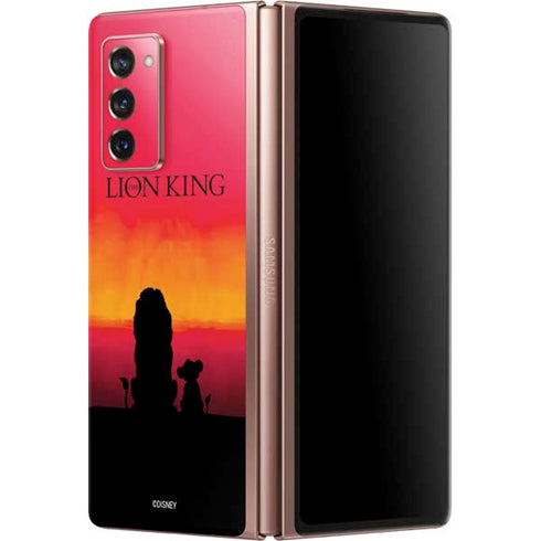 Disney The Lion King Movie Poster Art Galaxy Z Fold2 5G Skin