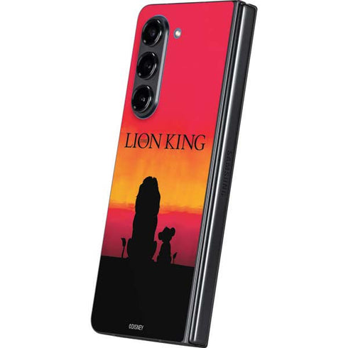 Disney The Lion King Movie Poster Art Galaxy Z Fold5 5G Skin