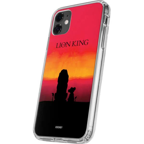 Disney The Lion King Movie Poster Art iPhone 11 Clear Case