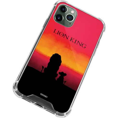 Disney The Lion King Movie Poster Art iPhone 11 Pro Max Clear Case