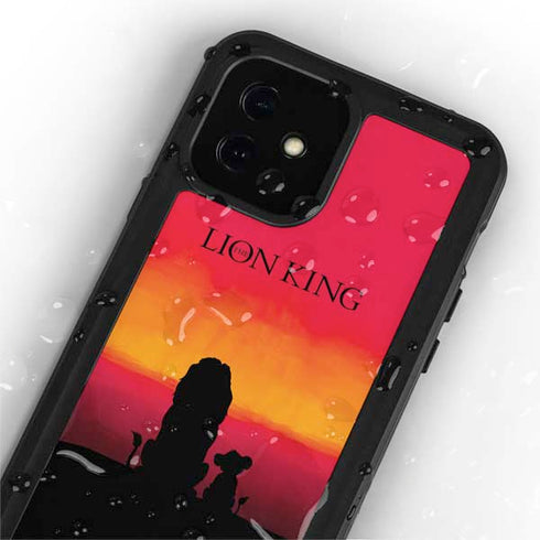 Disney The Lion King Movie Poster Art iPhone 12 Mini Waterproof Case