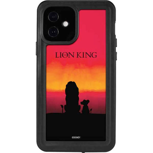 Disney The Lion King Movie Poster Art iPhone 12 Waterproof Case