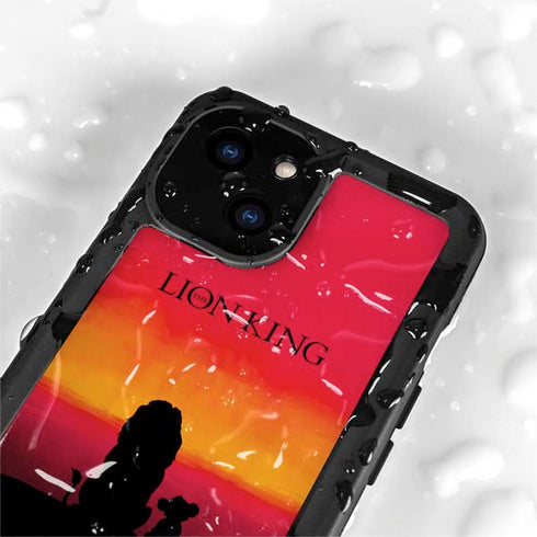 Disney The Lion King Movie Poster Art iPhone 13 Mini Waterproof Case