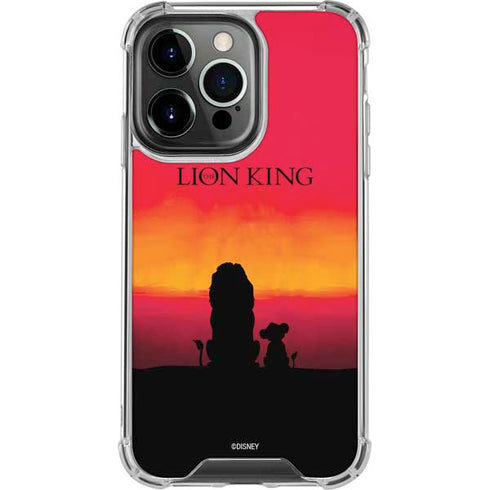 Disney The Lion King Movie Poster Art iPhone 13 Pro Clear Case