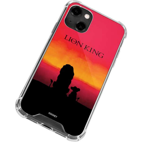 Disney The Lion King Movie Poster Art iPhone 14 Clear Case