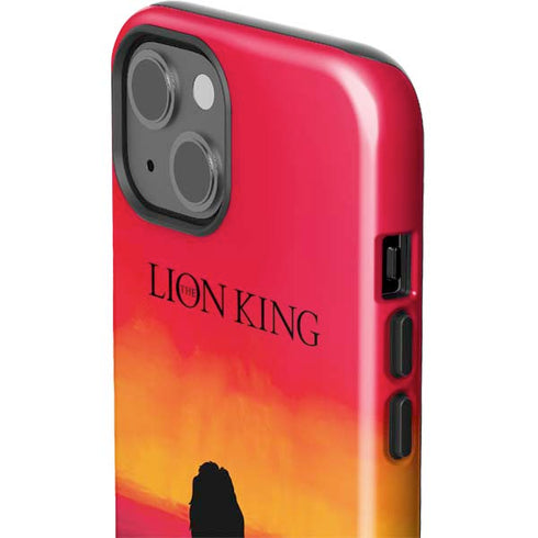Disney The Lion King Movie Poster Art iPhone 15 Plus Impact Case